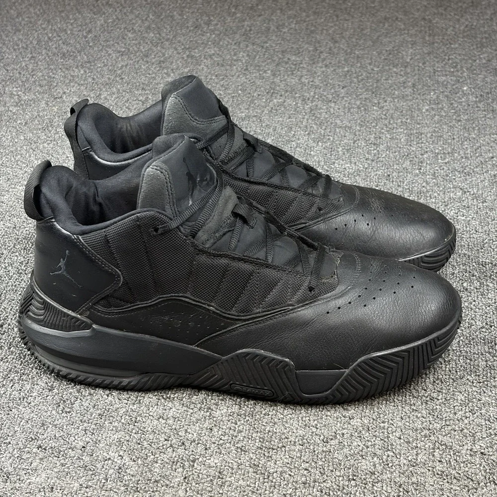 Nike Air Jordan Stay Loyal Triple Black DB2884-002 Mens Size 13 Basketball Shoes